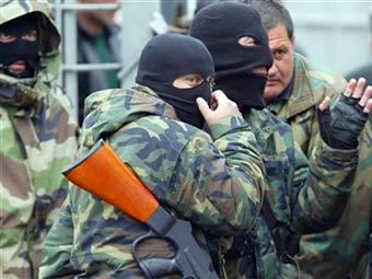 Грузинский спецназ. Фото AFP
