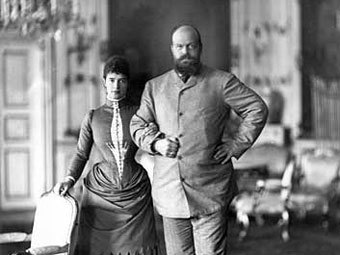 Мария Федоровна и Александр III. Фото с сайта wikipedia.org 