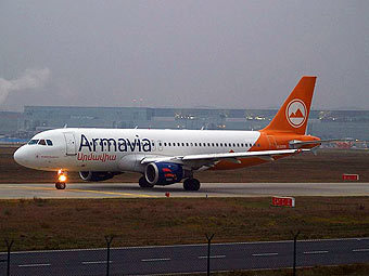 Airbus A-320 авиакомпании "Армавиа". Фото с сайта airliners.net 