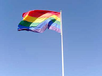 Флаг гей-движения. Фото с сайта wikipedia.org 