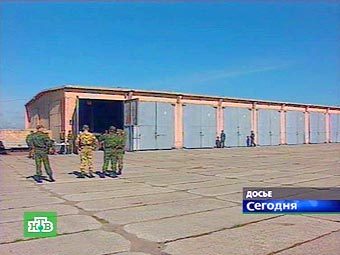 Российская военная база в Батуми. Кадр телеканала НТВ