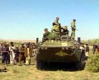 Российские войска в Таджикистане, кадр НТВ