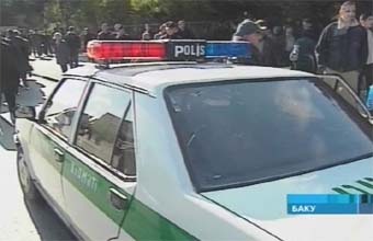 Бакинская полиция, кадр "Первого канала", архив