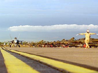 Авиабаза Ганси в аэропорту Манас. Фото с сайта af.mil 