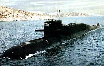 Атомная подлодка Северного флота. Фото с сайта submarine.id.ru