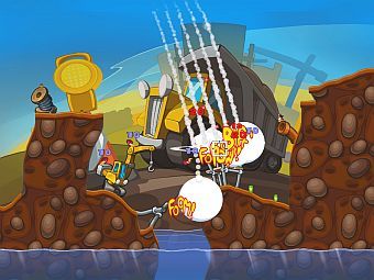 -  Air Strike  Worms Reloaded
