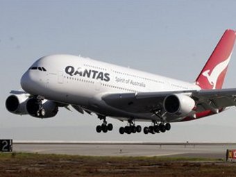 Airbus A380  Qantas.  ©AP