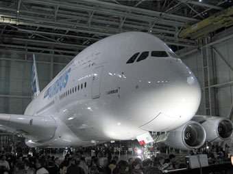 Airbus A380.    wikipedia.org