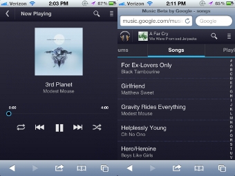 Music Beta    Safari,    techcrunch.com