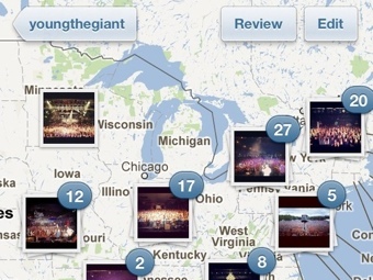 ""  Instagram.    